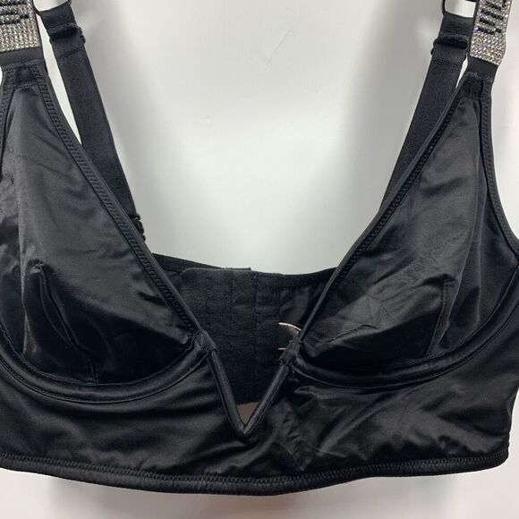 Victoria’s Secret rhinestone strap, bralette size medium - Picture 5 of 9